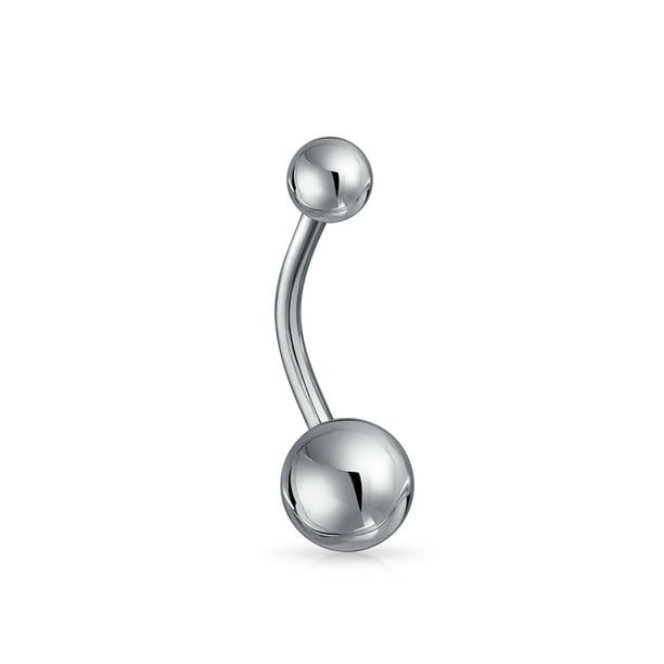 Details about   NEW Transfix 14g Stainless Steel Pearl Belly Ring.